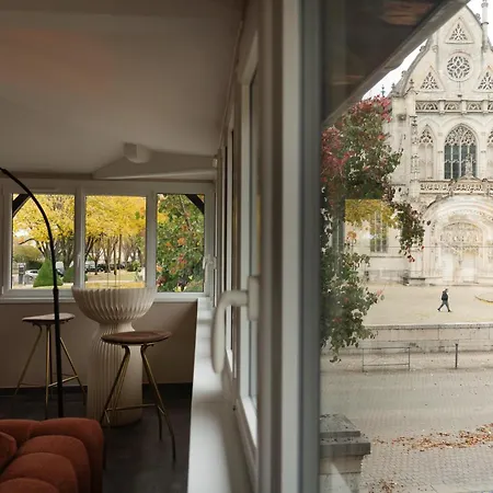 Les Loges De Brou - Vue Directe Sur Le Monastere De Brou ブール・ガン・ブレス